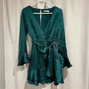 HelloMolly Satin mini dress